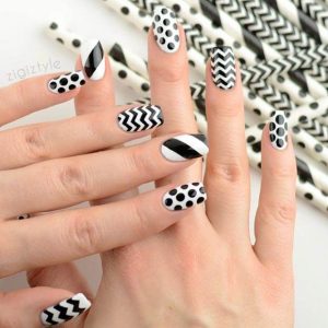 nail art for long nails