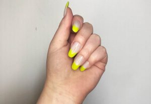 binder ring nail art