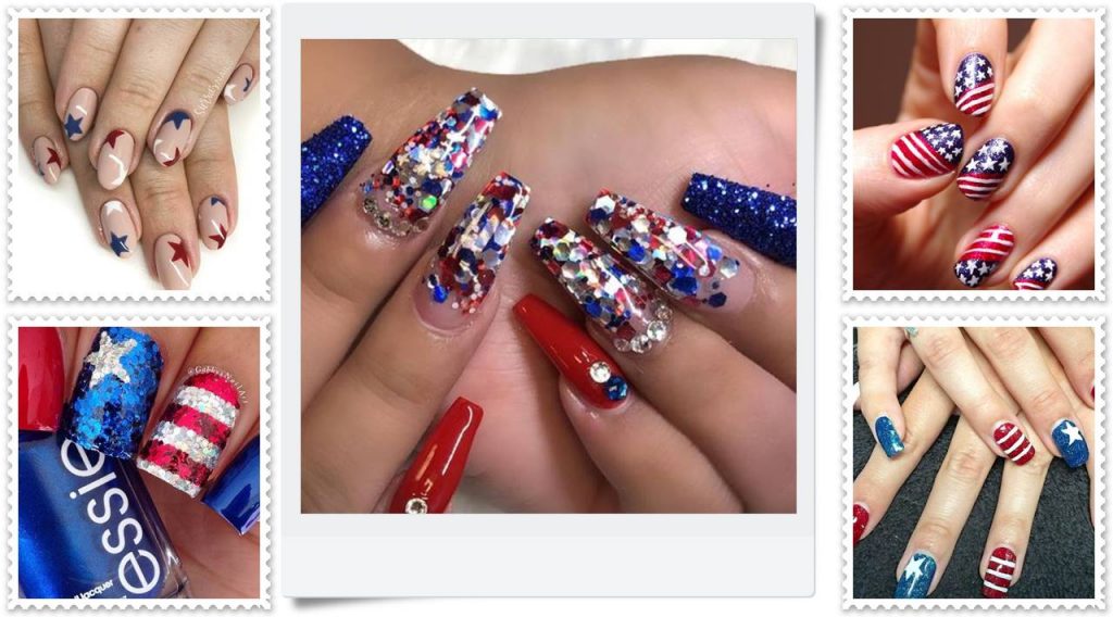 Fourth of July Nail Art Design Ideas And Manicure