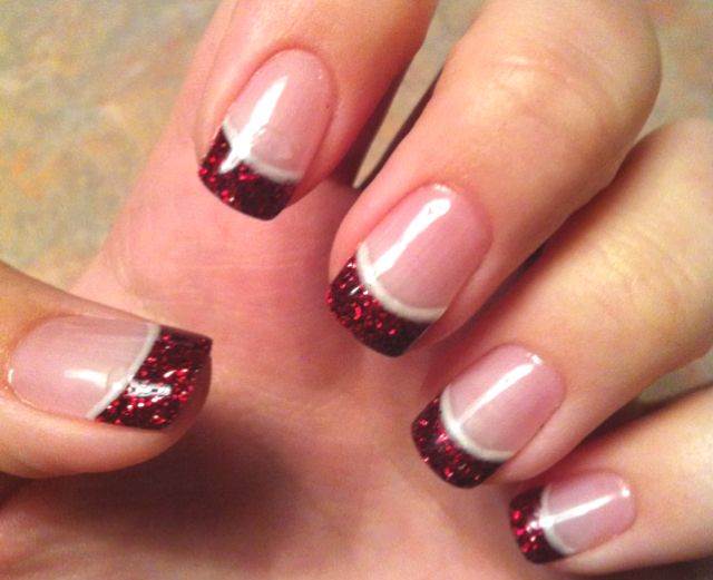 easy and simple nail art designs for christmas