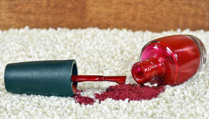 Remove Nail Polish on Carpet step by step tips