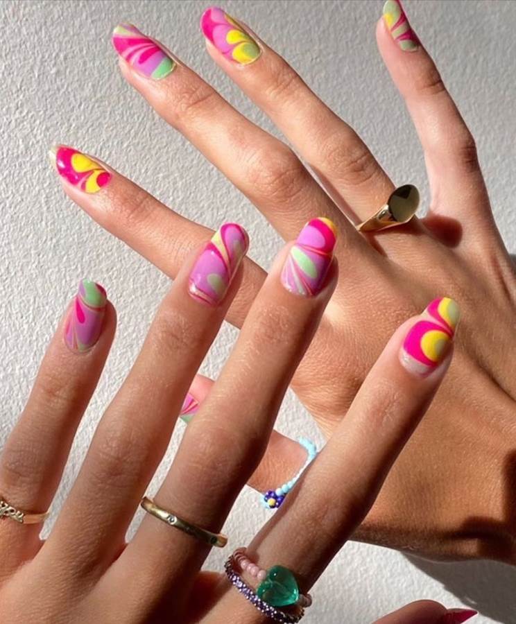easy and simple spring nail art design ideas march nail art