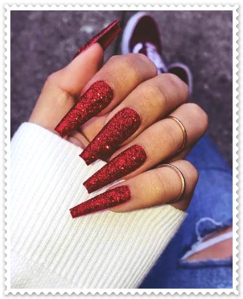 Coffin-Nail-Art-Designs-Image-red