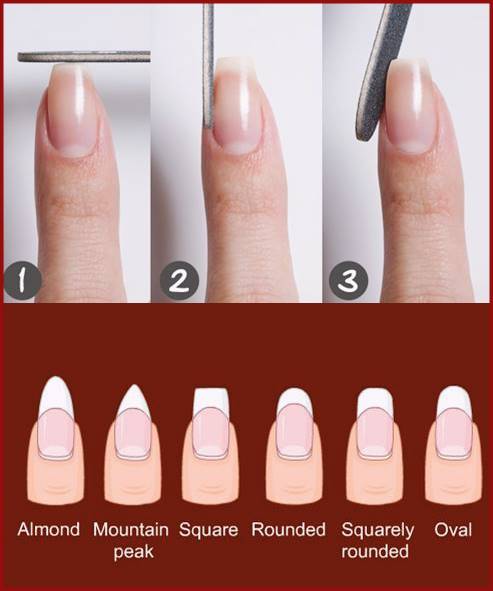 HOW TO FILE AND SHAPE YOUR NAILS- fancy nail art