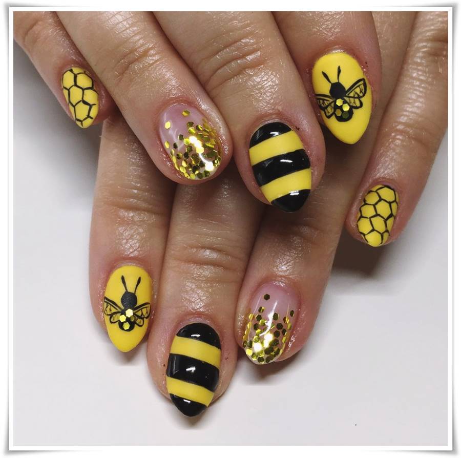 honey nail art designs 2021