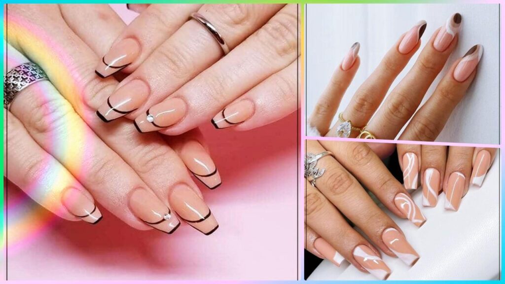 Nude Nails Ideas & Design Pictures - 2022 New Coffin Nude Nail Art