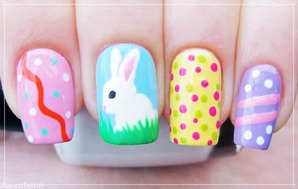 easter nail art picture