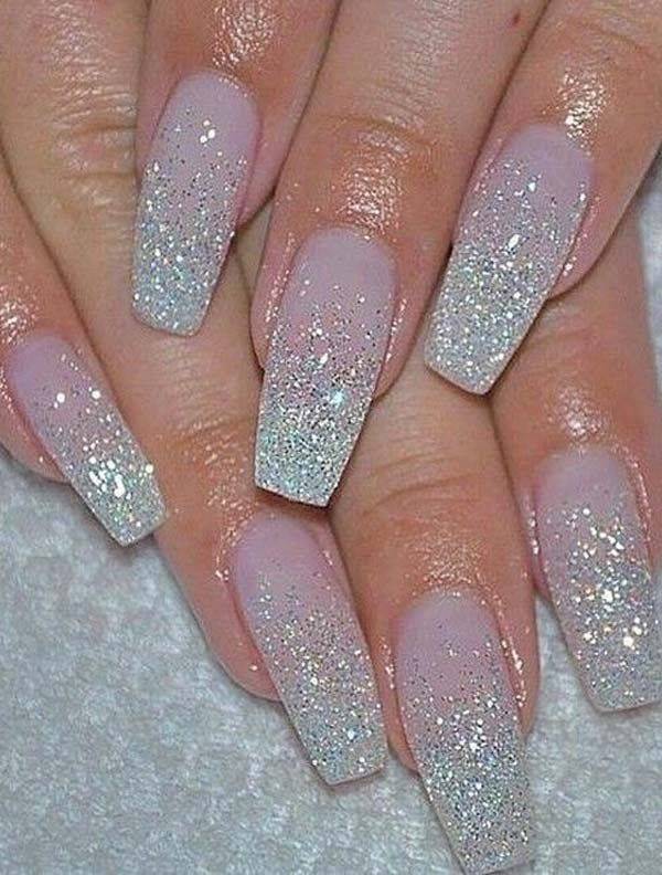 coffin glitter nails ideas pictures