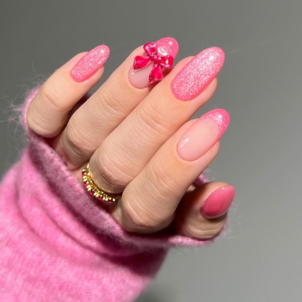 cute barbie nail ideas