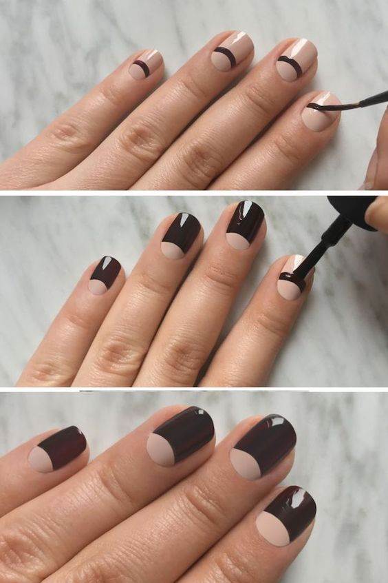 Easy Nail Art Designs For Short Nails Without Tools - Nail Art Short Nails