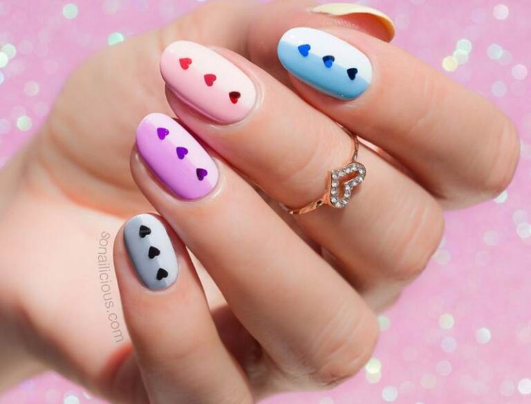 Heart Nail Art Ideas and Designs Pictures for 2021 – Heart Nails Design