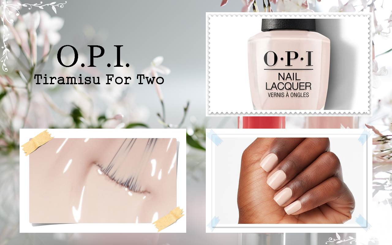 OPI Nail Lacquer, Tiramisu For Two Nail Polish Review & Images