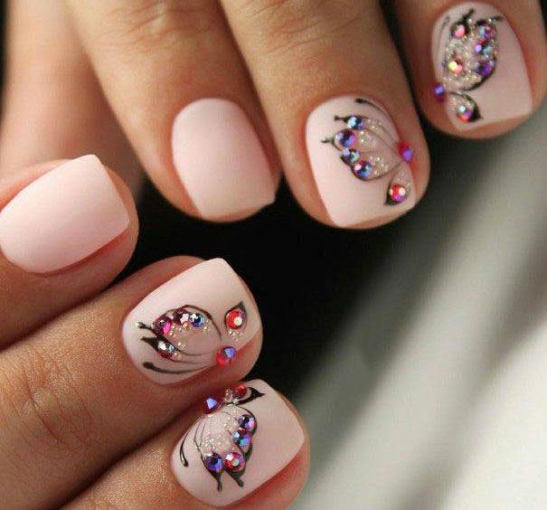 butterfly nails design april nails 2021