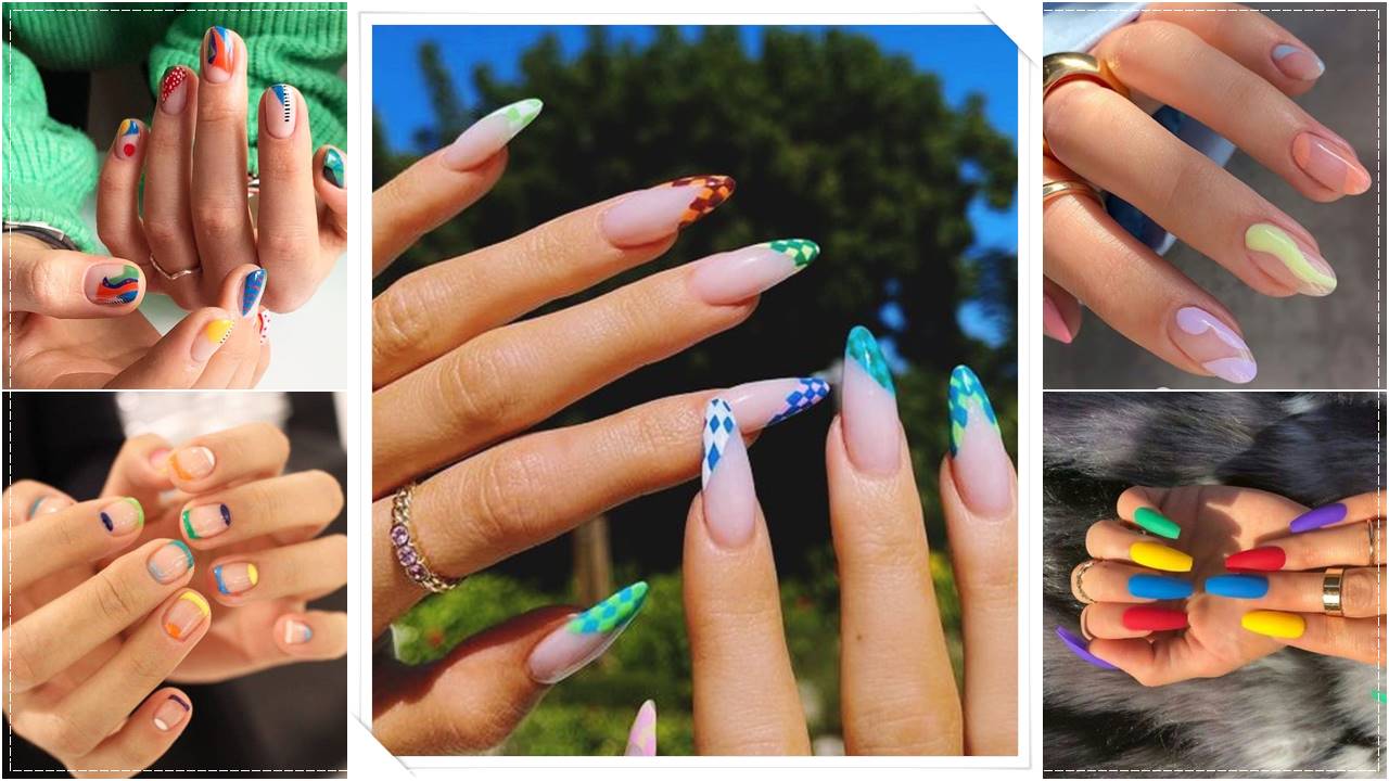 Summer Nails Ideas Images 2021- Warm Summer Nail Shades