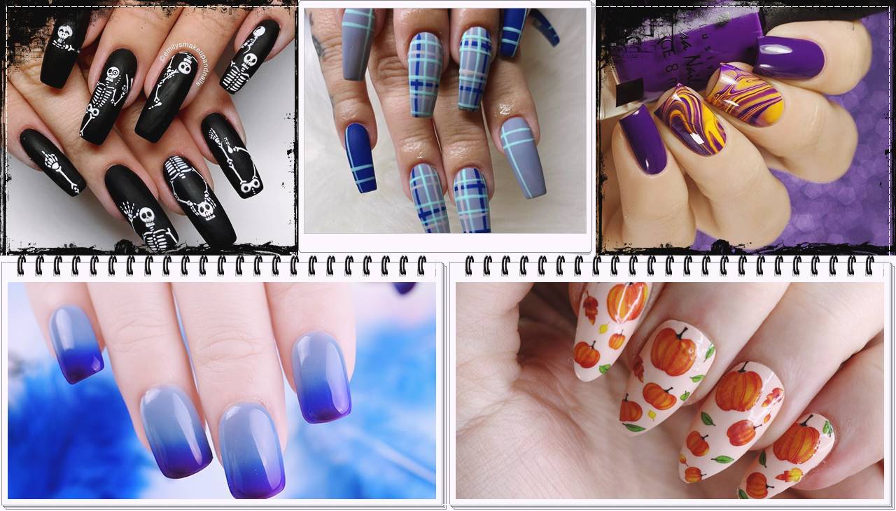 October Nails Designs & Nail Art Ideas for 2021 – October Nails Idea