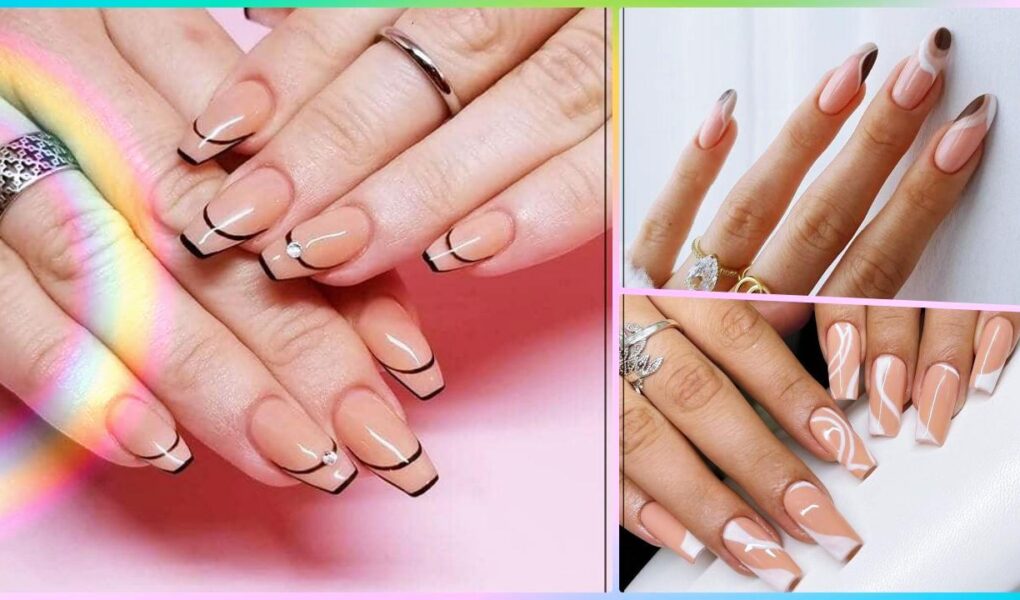 Nude Nails Ideas & Design Pictures - 2022 New Coffin Nude Nail Art
