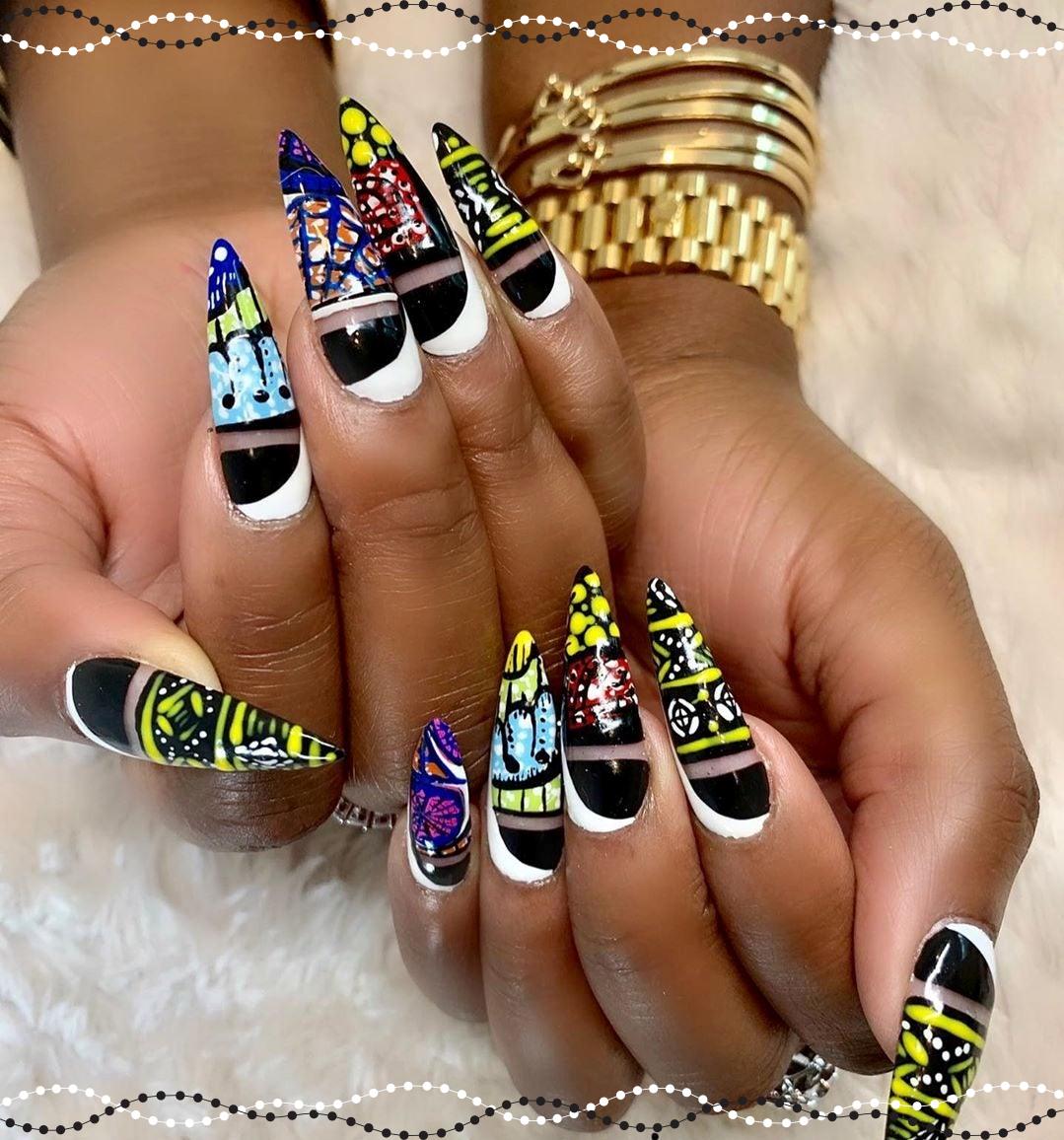 Black History Month Nail Art Designs Pictures Fancy Nail Art