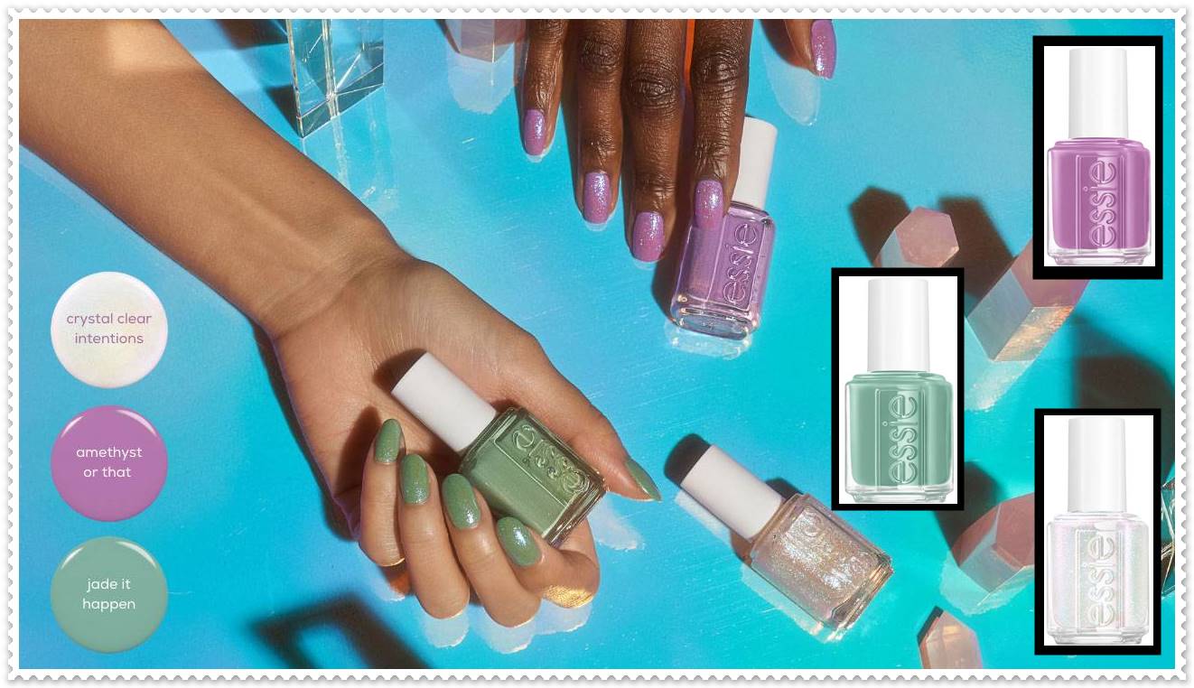 Essie Crystal Clear Intentions Nail Polish Collection review