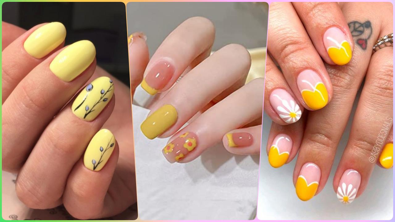 Yellow Nail Art Designs ideas You Can Wear Anytime