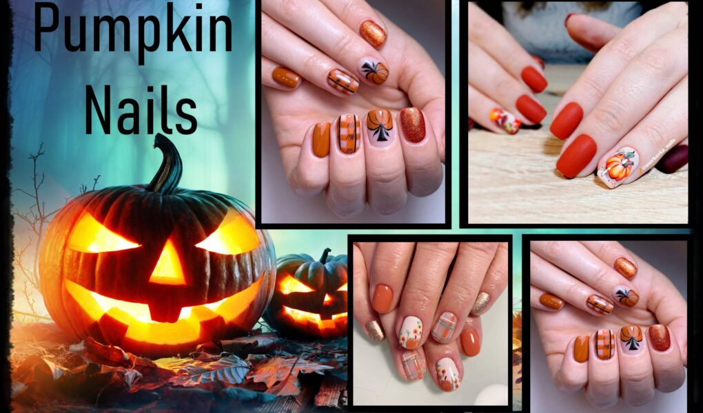 Pumpkin Nail Art Ideas and Easy Designs Pictures for 2022