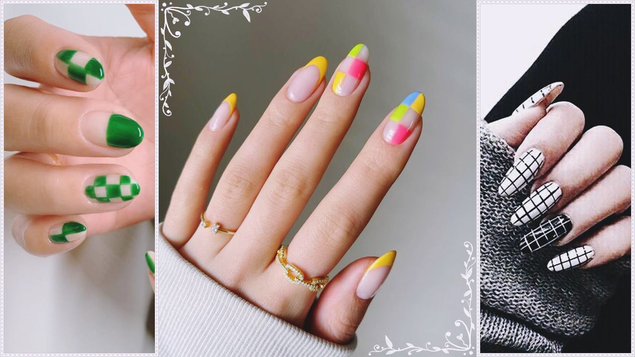 Checkered Nails Inspiration and Ideas for 2022