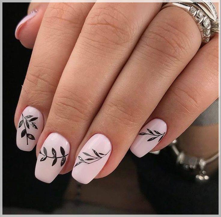 almond nail art design ideas
