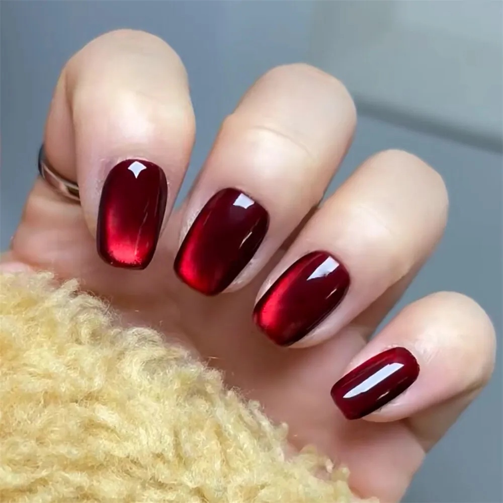 red gloss nail art designs ideas